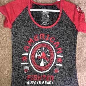 American fighter shirt